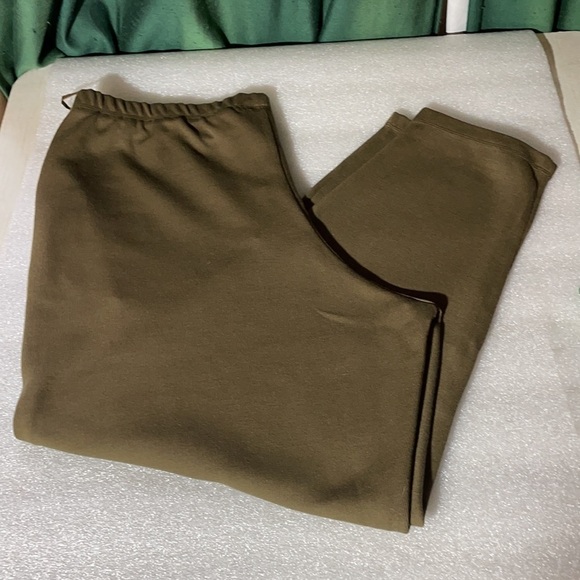 Bechamel II 2X Pull-On stretch Teak Brown Straight leg Travel-Dress Pants - Picture 9 of 9